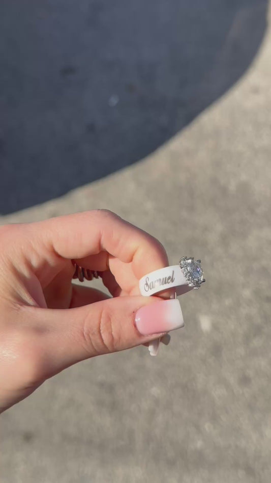 Anello Ceramic CUORE